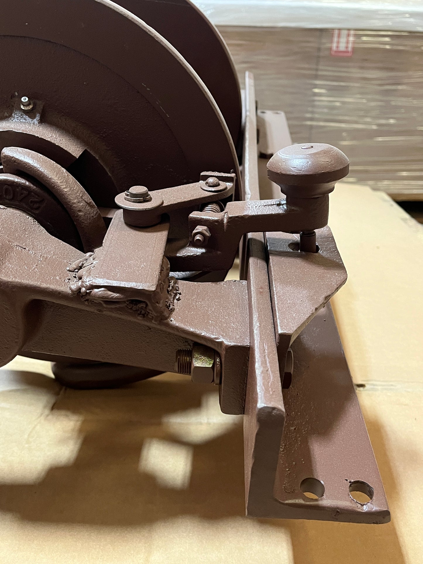 TULSA HYDRAULIC WINCH ASSY 18G, 20,000 POUNDS HEAVY DUTY MILITARY TRUCK PARTS