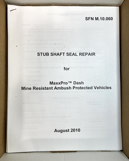 5330-01-588-0416 PARTS KIT,SEAL REPLACEMENT,MECHA MRAP; DASH ISS 69369-000 3893740C91