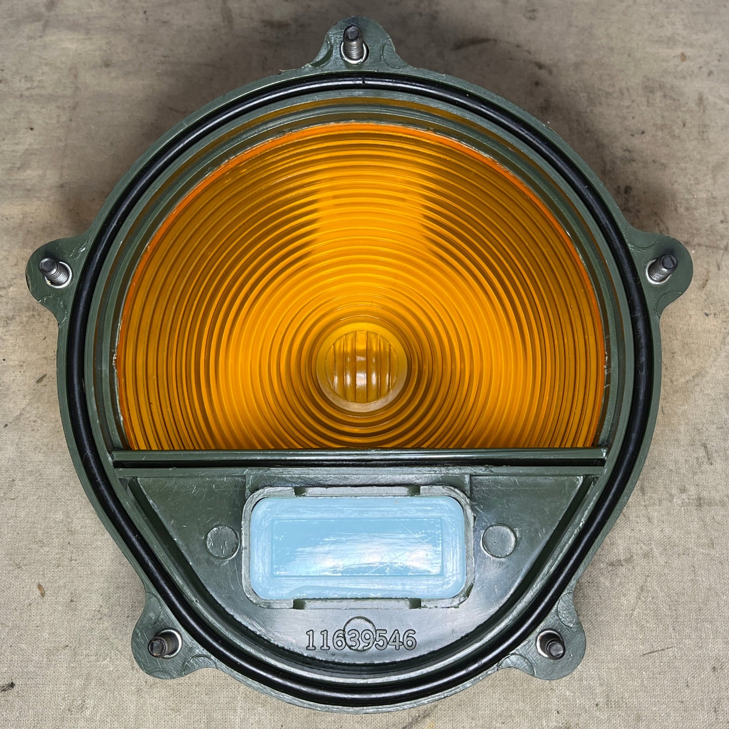 HUMVEE HMMWV M35 MILITARY AMBER LIGHT LENS COVER TURN SIGNAL PLASTIC