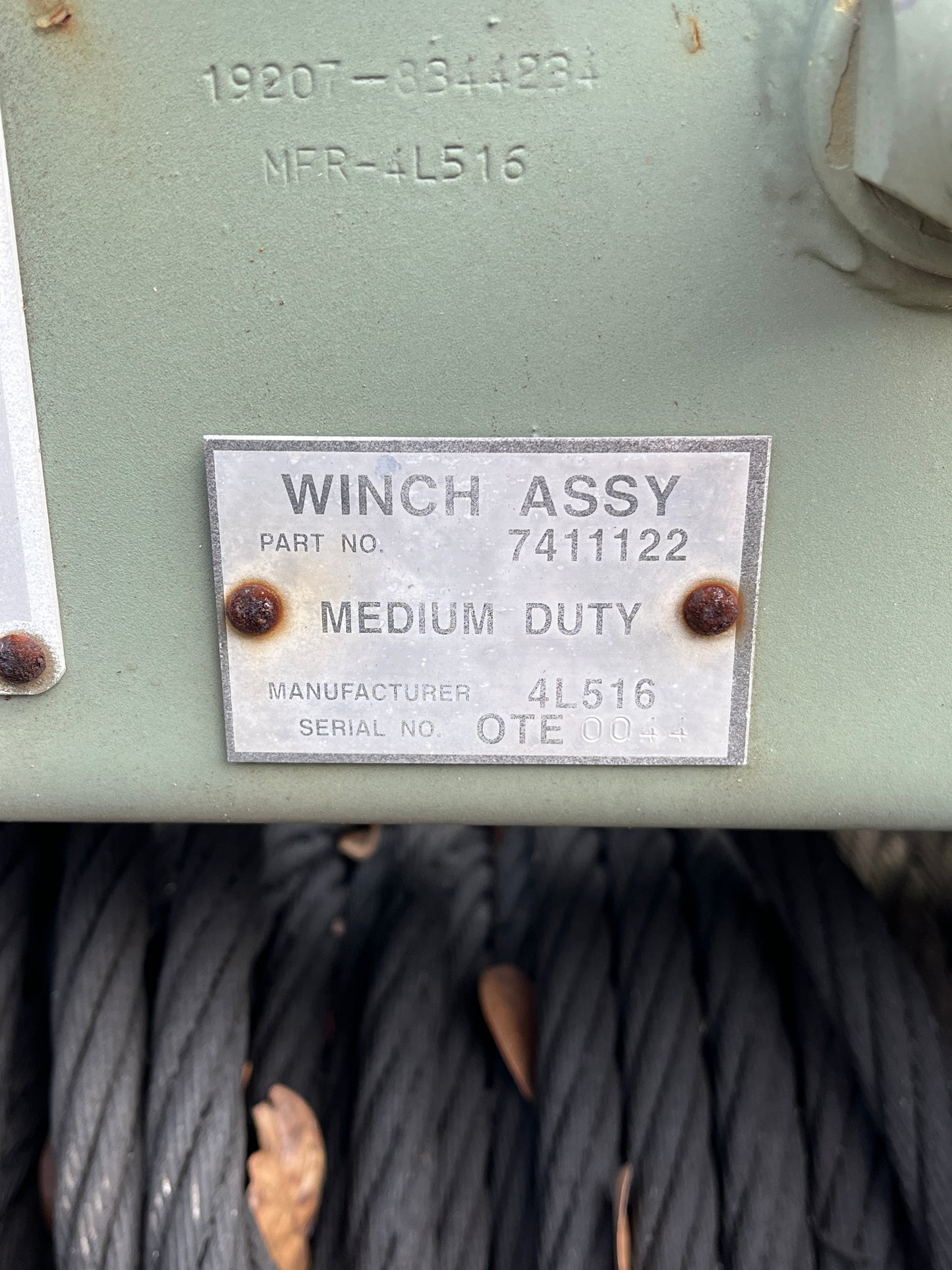 M936A1 5 TON 6X6 WRECKER TRUCK WITH WINCH FOR SALE *RARE*