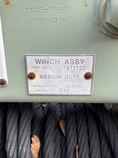 M936A1 5 TON 6X6 WRECKER TRUCK WITH WINCH FOR SALE *RARE*