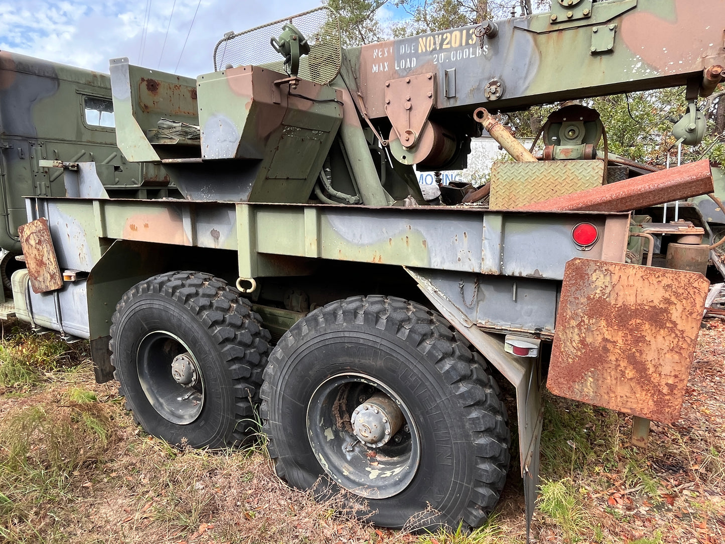 M936A1 5 TON 6X6 WRECKER TRUCK WITH WINCH FOR SALE *RARE*