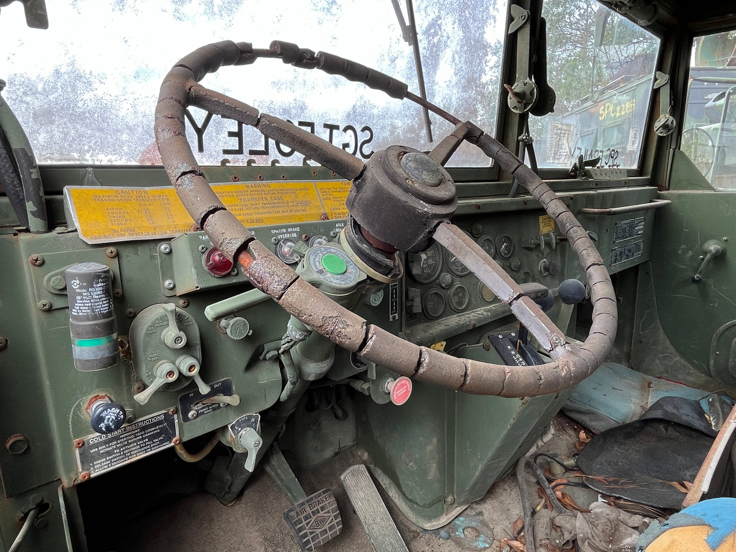 M936A1 5 TON 6X6 WRECKER TRUCK WITH WINCH FOR SALE *RARE*