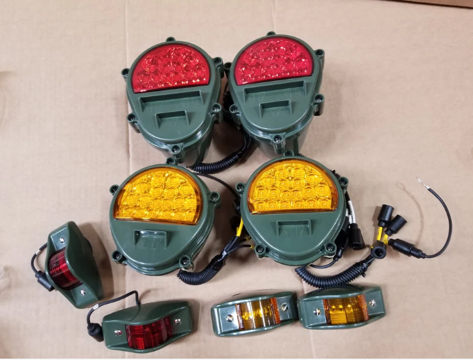 Military Truck LED Lighting Conversion Kit – 8-Piece Set