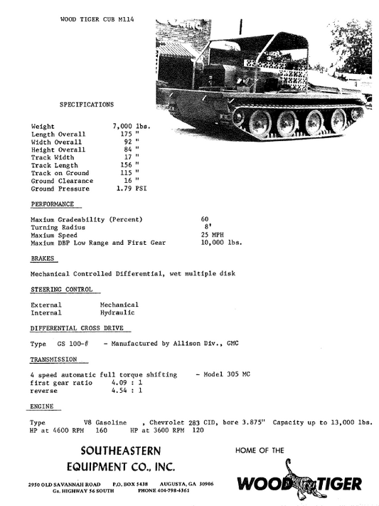 M113 APC M109 Tank Parts and Assemblies 49
