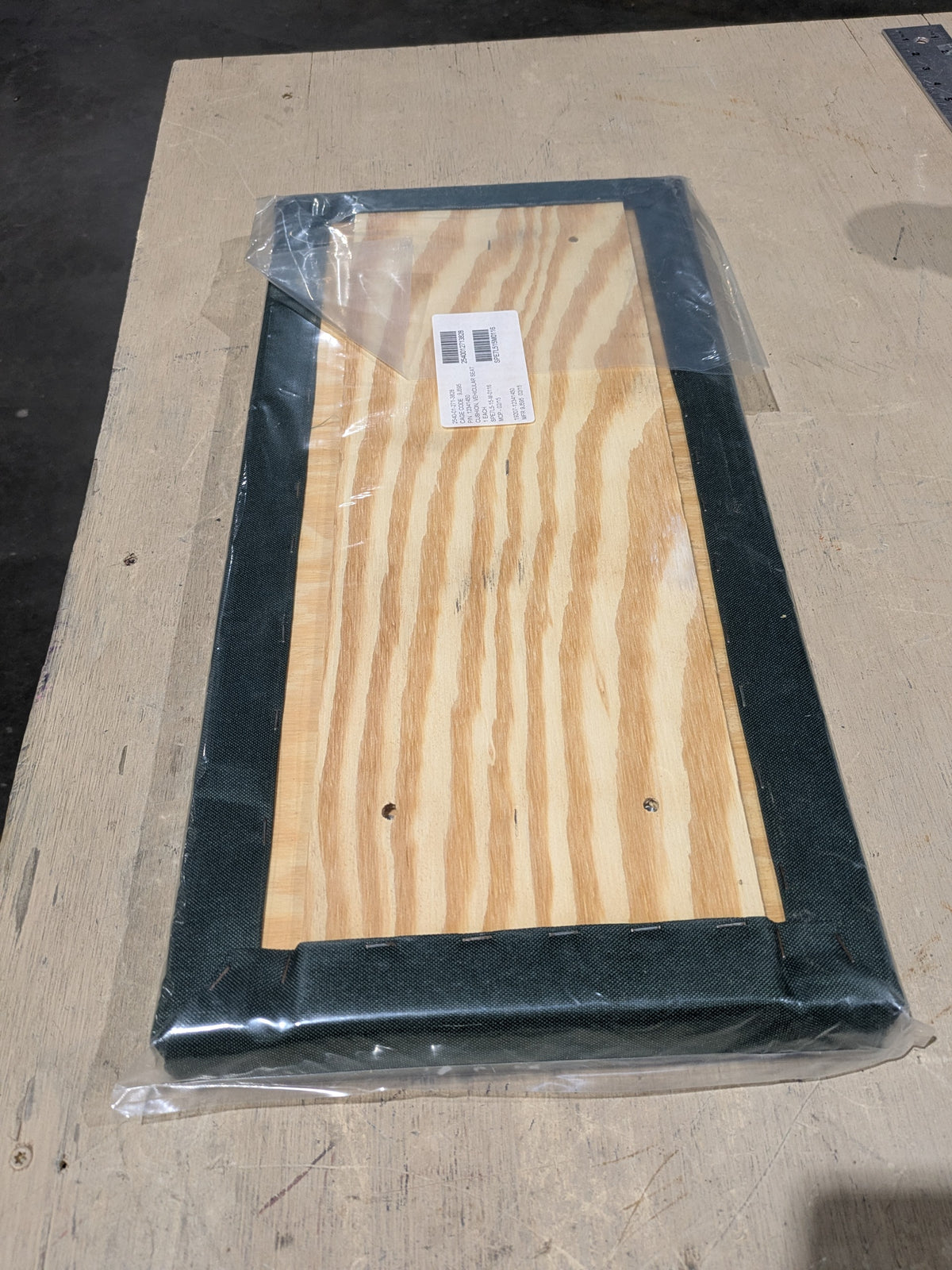 AM General LLC SF5597421 Cushion, Seat, Vehicular - NSN 2540-01-271-3828 - inventory label