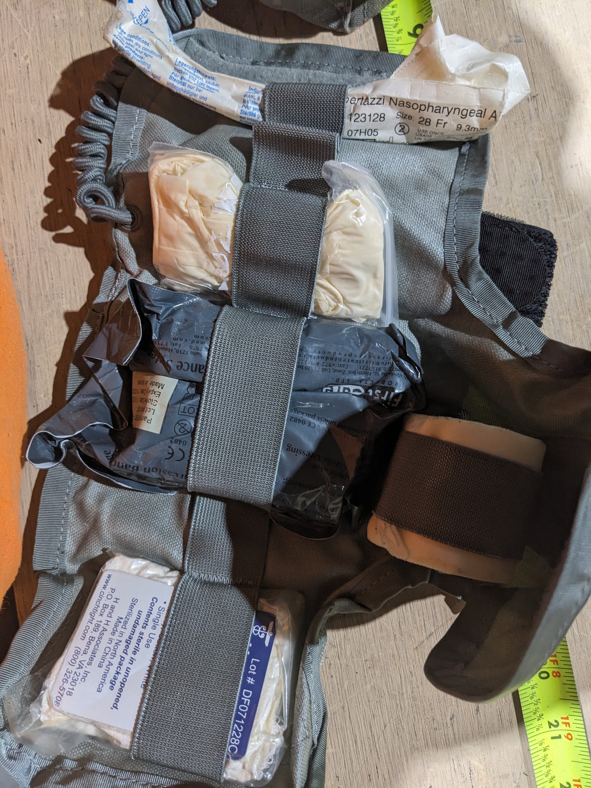 Southeastern Kentucky Rehabilitation 654500NSH0021 Individual First Aid Kit Pouch - NSN 8465-01-531-3647 - photo 1