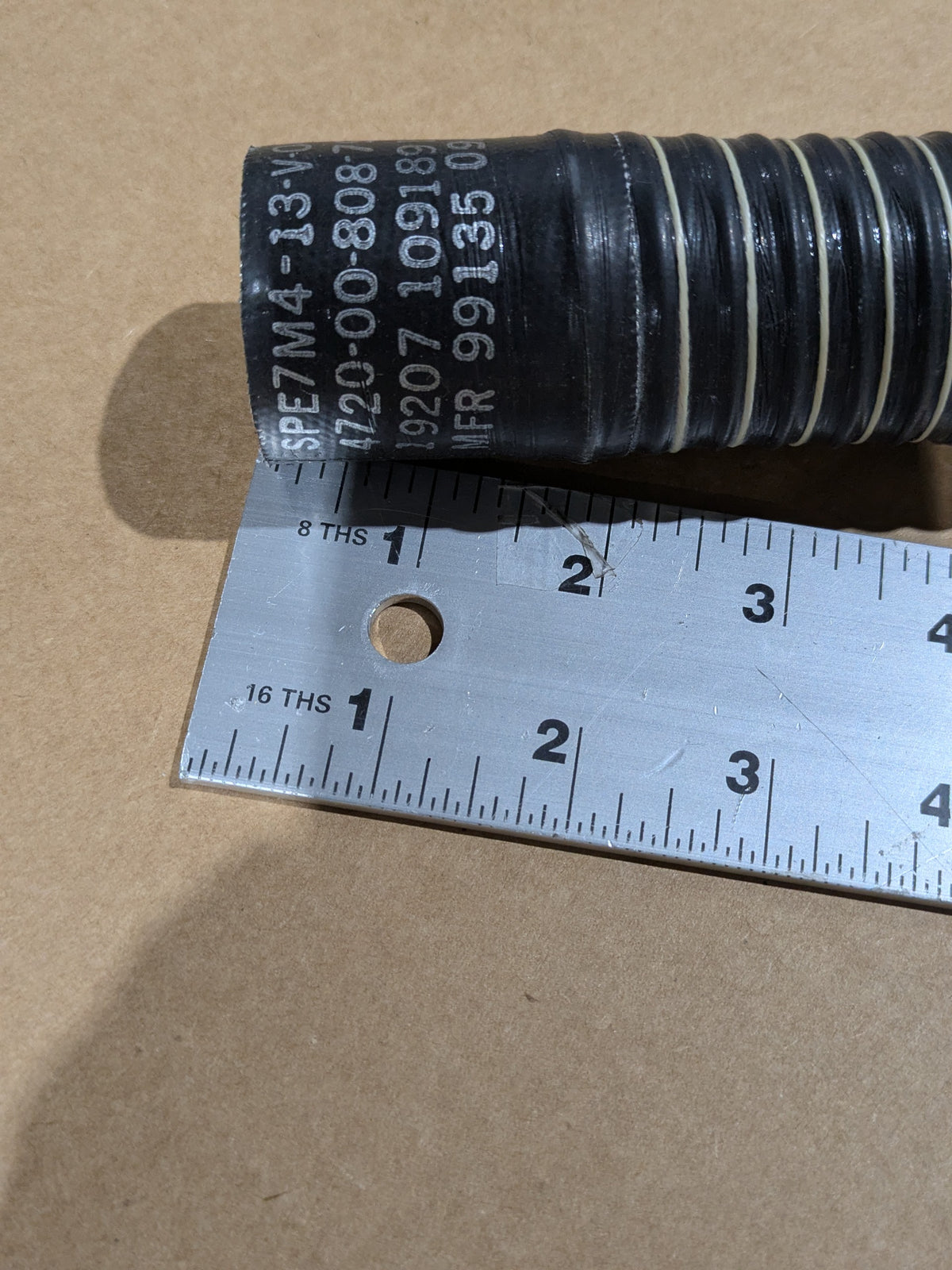 U S Army Tank Automotive Command 10918918-3 Air Duct Hose - NSN 4720-00-808-7903 - photo 3