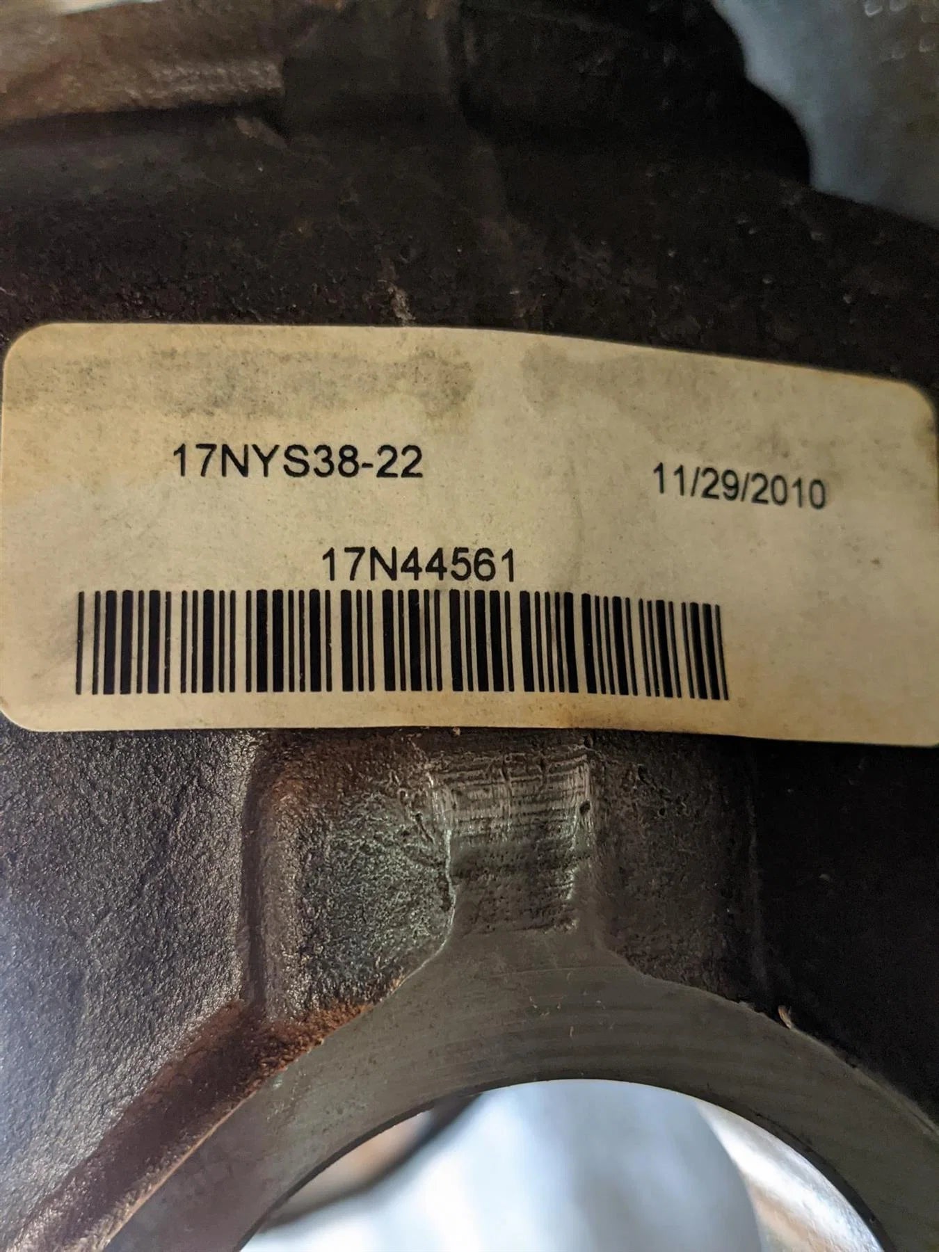 Meritor 17N-4-4561 Military Universal Joint End Yoke – NSN 2520-00-155-7142