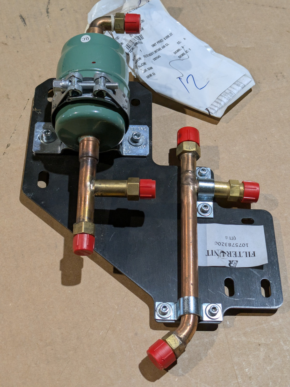 Real-Time Laboratories 107578320C Intake Filter Body - NSN 2940-01-563-3238 - photo 1