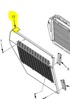 2510-01-607-9554 Grille MRAP MAXXPRO 3921757C1