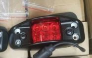 NEW BLACK Red HMMWV M998 LMTV FMTV M809 M939 M35 MILITARY TRUCK LED SIDE Marker LIGHT