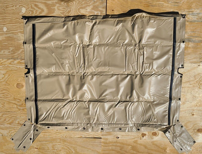 NEW HMMWV 4 Man TAN Soft Top Roof AND CURTAIN KIT Humvee M998 12340676-11