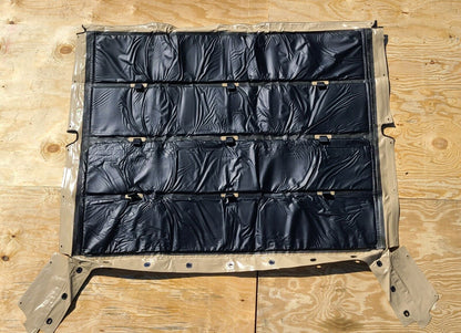 NEW HMMWV 4 Man TAN Soft Top Roof AND CURTAIN KIT Humvee M998 12340676-11