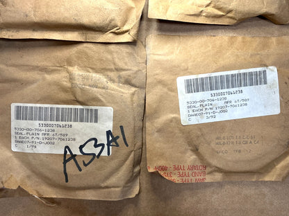 6pc. REAR AXLE HUB SEAL REBUILD KIT WITH GASKETS 2 1/2 TON M35A2 MILITARY TRUCK