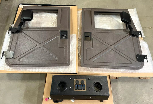 MOD MAFIA CUSTOM HUMMER H1 POWER DOORS LOCKING KEYFOB POWER WINDOWS AND CONSOLE