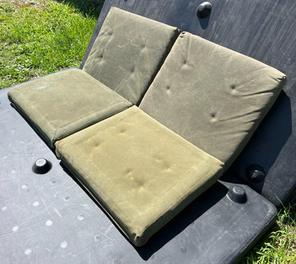 HMMWV HUMVEE M998 FRONT REAR GREEN SEAT CUSHION KIT M1097/M1038/H1 AM GENERAL