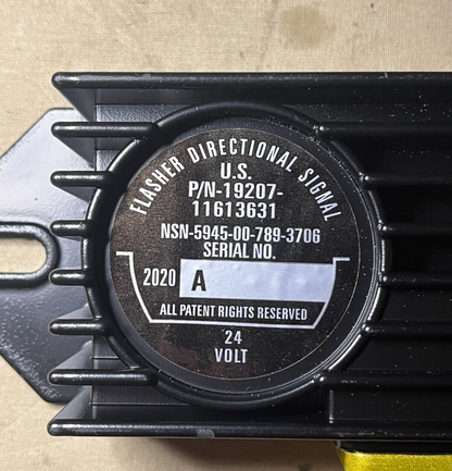 M35A2  FLASHER TURN SIGNAL 2.5 TON 24VOLT M-SERIES M35 M35A2 161363