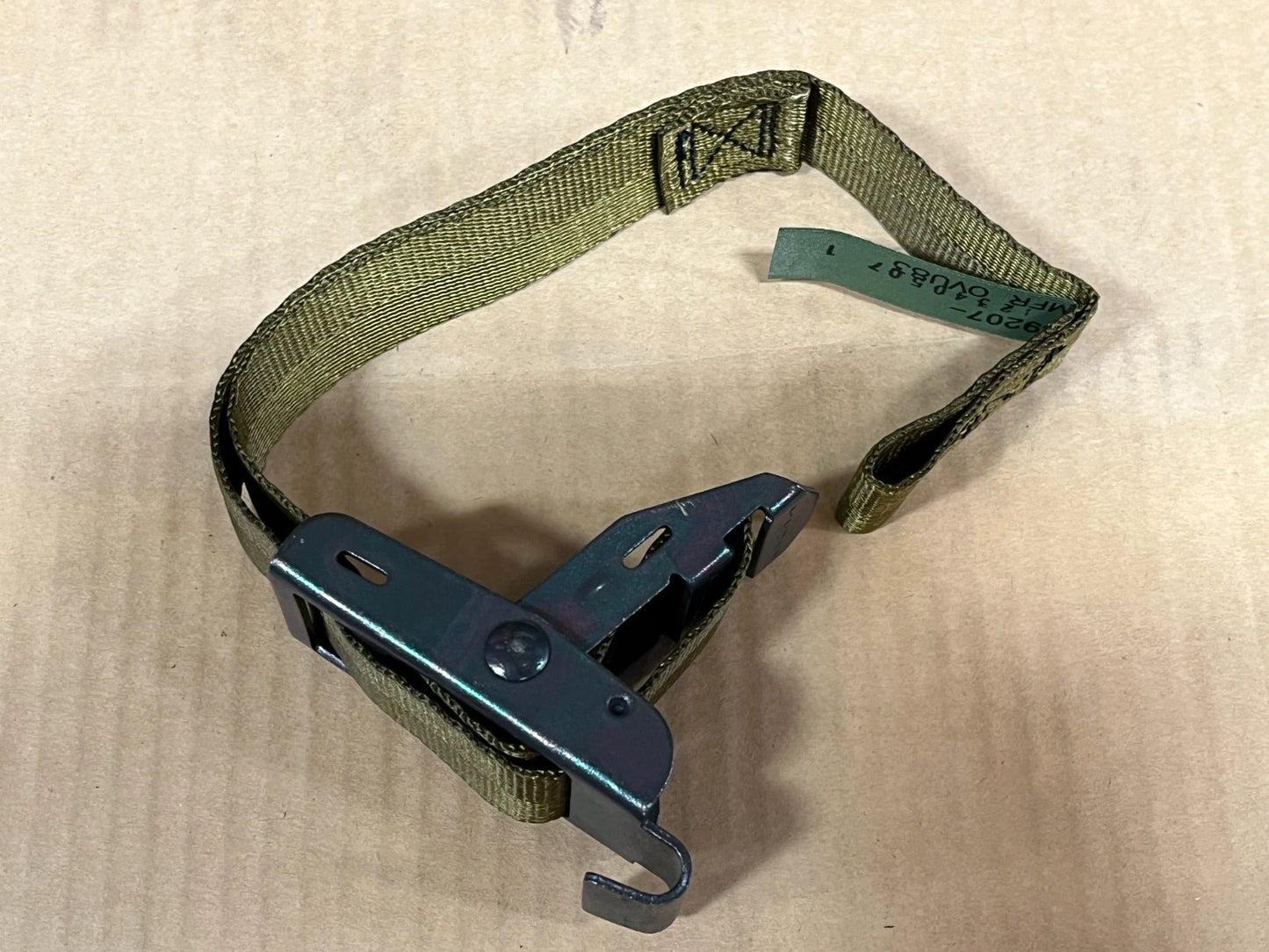 M998 HMMWV HUMVEE OD GREEN STORAGE RACK STRAP WEBBING 5340-01-254-7191 45410-10
