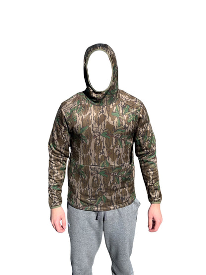 NOMAD OUTDOOR x MOSSY OAK HUNTING HOODIE CAMO GREENLEAF / BOTTOMLAND / S-XXL