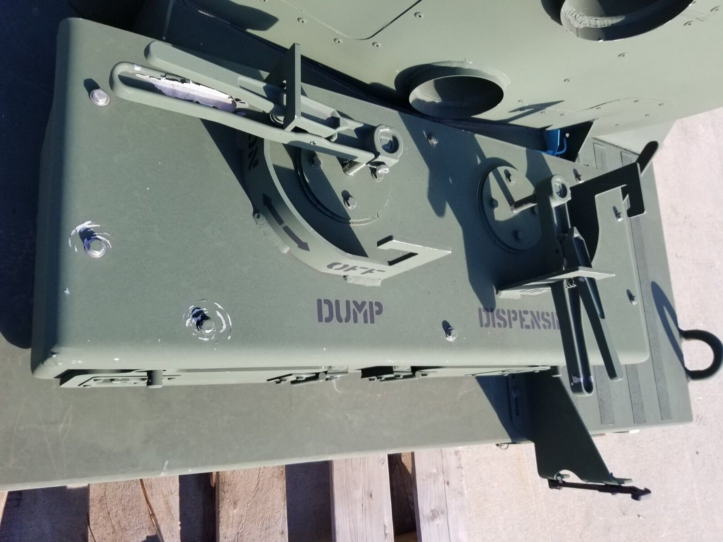 MK149 Military 600 Gallon Water Tank MTVR Heavy Duty Water Tank Portable
