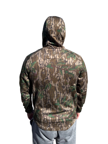 NOMAD OUTDOOR x MOSSY OAK HUNTING HOODIE CAMO GREENLEAF / BOTTOMLAND / S-XXL