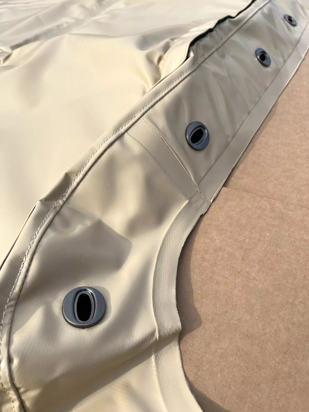 M998 HMMWV HUMVEE 2 MAN TAN SOFT TOP KIT 2 DOOR SET CURTAIN BOW RAIL HARDWARE