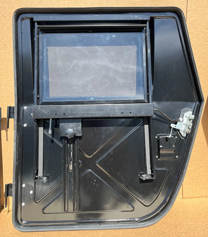 NEW BLACK METAL HMMWV PASSENGER'S SIDE REAR DOOR RH X DOOR 2510-01-257-3904