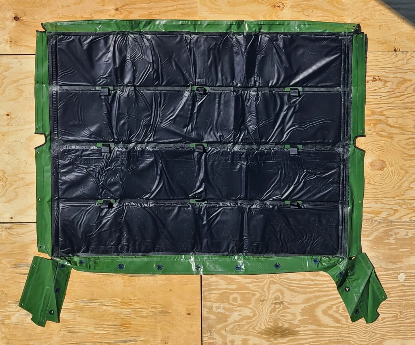 NEW HMMWV 4 MAN GREEN SOFT TOP ROOF M998 M1123 M1165 M1114 ETC HUMVEE 12340676