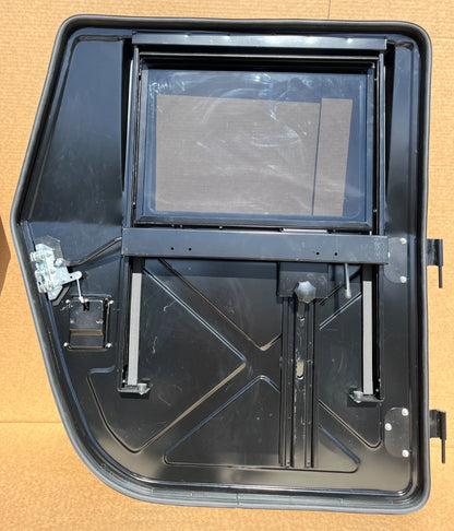 NEW BLACK METAL HMMWV DRIVER'S SIDE REAR DOOR LH X DOOR 2501-01-254-1501