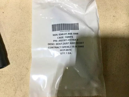 HEAT SHRINK UNI BOOT DUST MOISTURE SEAL END CAP 202C611-51/164-0 TE CONN