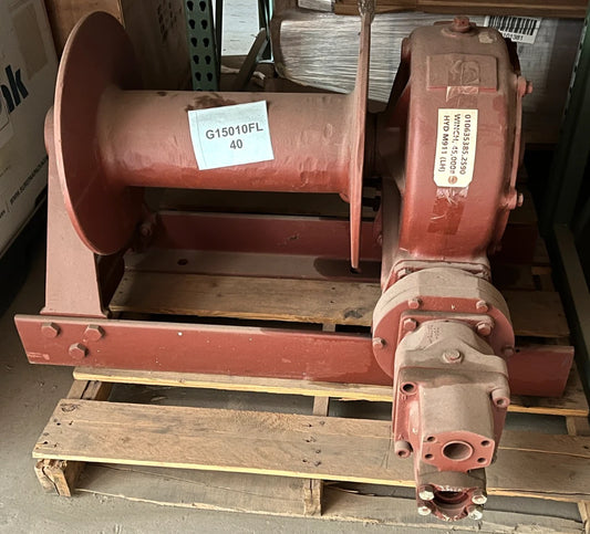 BRADEN 45K HYDRAULIC WINCH M911 LH MOTOR READY TO INSTALL 2590-01-063-5385