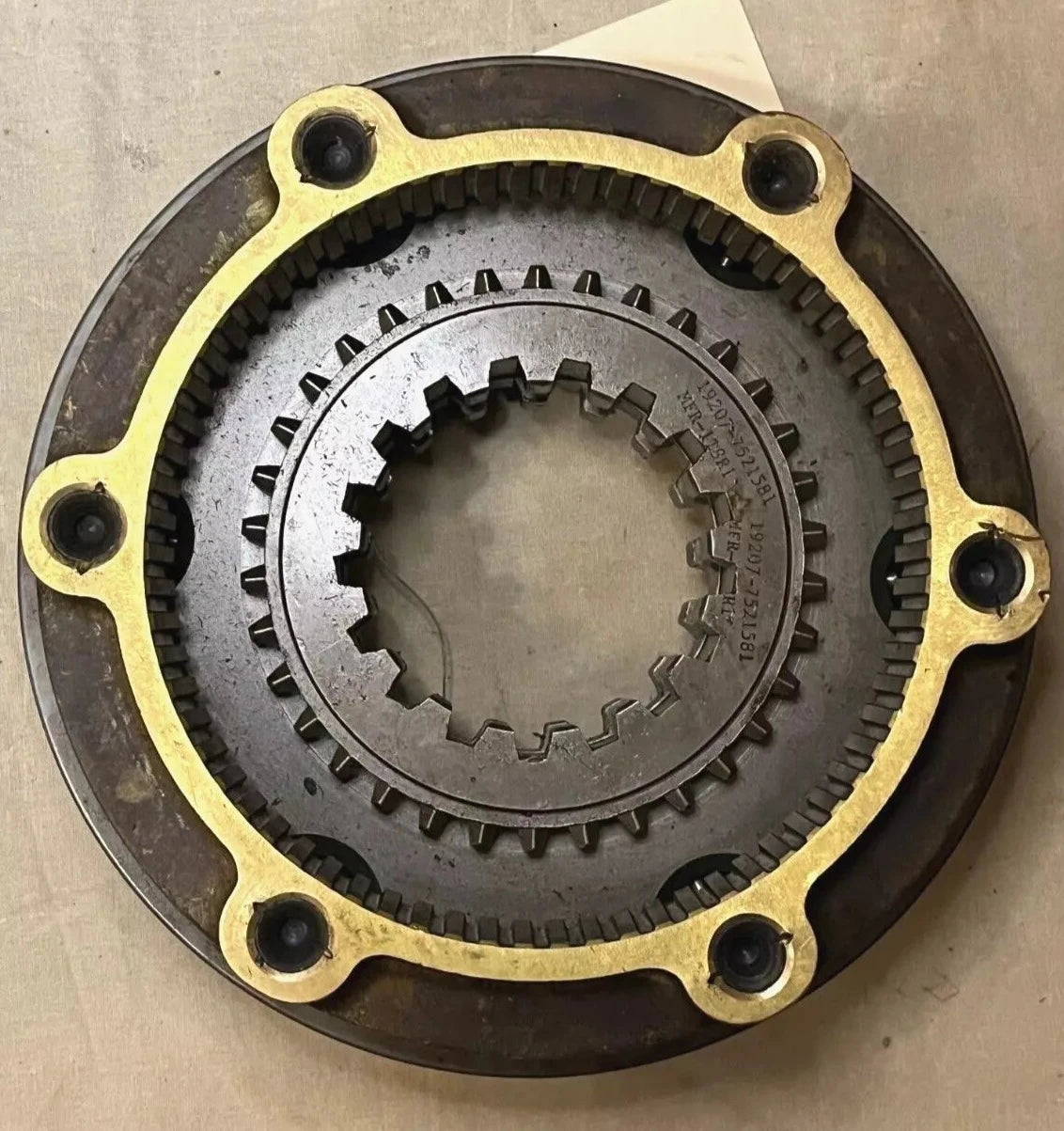 2.5 TON TRANSFER CASE INPUT SHAFT SYNCHRONIZER 7521581 / 2520-00-752-1581