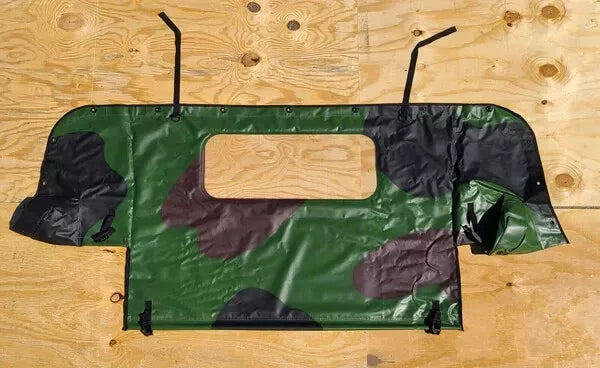 HMMWV 4 MAN SOFT TOP KIT CAMO M998 C-Pillar/Bows/Rails/Hardware - (NO DOORS)