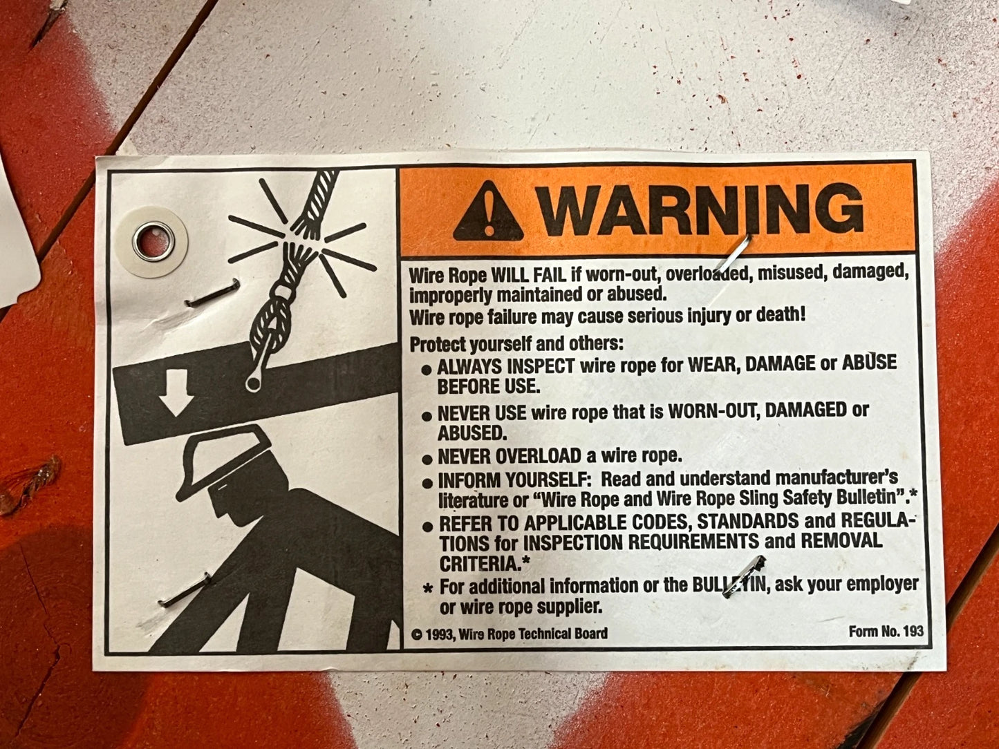 OSHKOSH 4X4 M984 HEMTT WRECKER WINCH WIRE ROPE ASSY 1308010-U 4010-01-281-5201