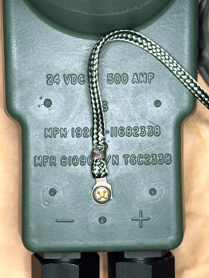 NEW HUMVEE M35A2 M998 M151 NATO JUMPER SLAVE CABLE PLUG MILITARY TRUCK 11682338