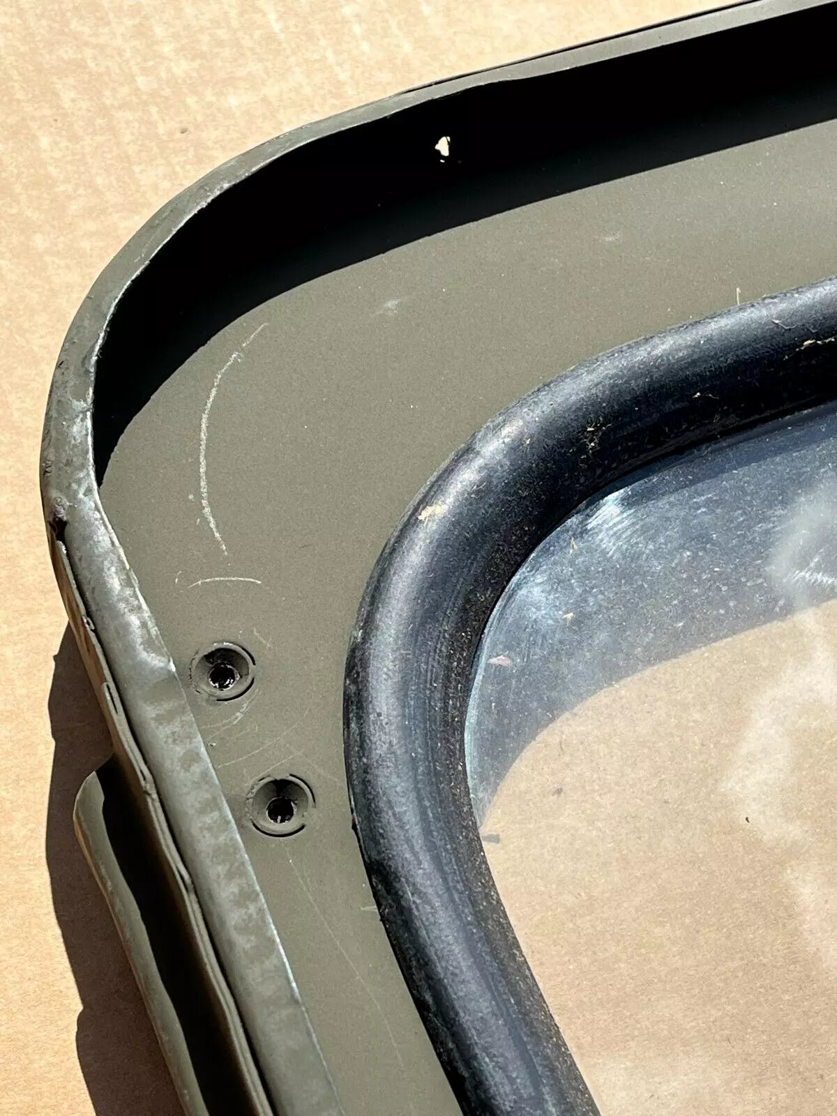 M151 M151A1 JEEP WINDSHIELD COMPLETE ASSEMBLY 10950776 2510-00-858-5597