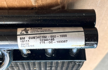 HUMVEE HUMMER HMMWV M998 OIL COOLER 12340185 19111 2930-01-168-7911