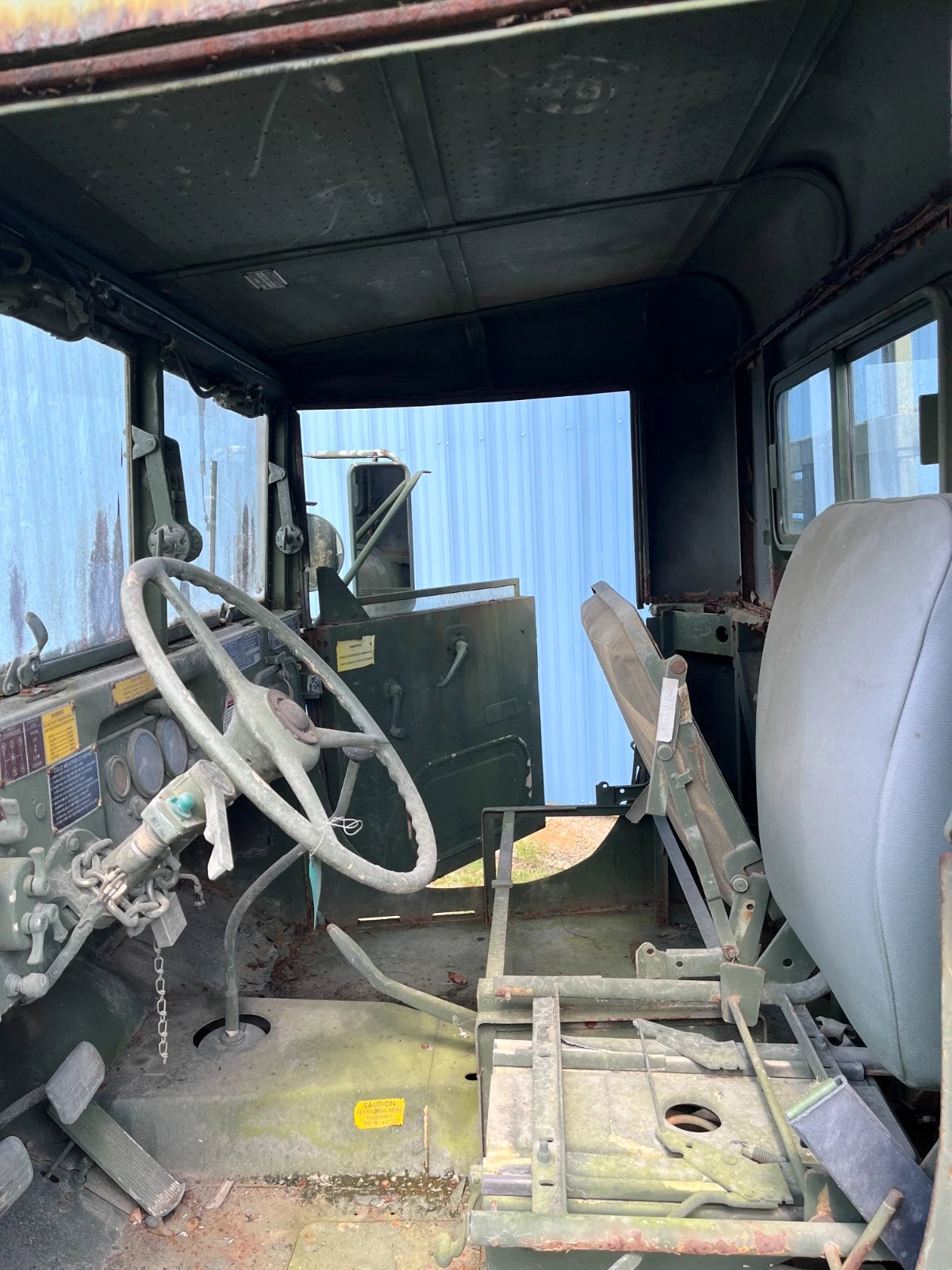 1979 M813 A1 5 TON 6X6 MILITARY CARGO TRUCK WITH 4,113 MILES FOR SALE AS-IS