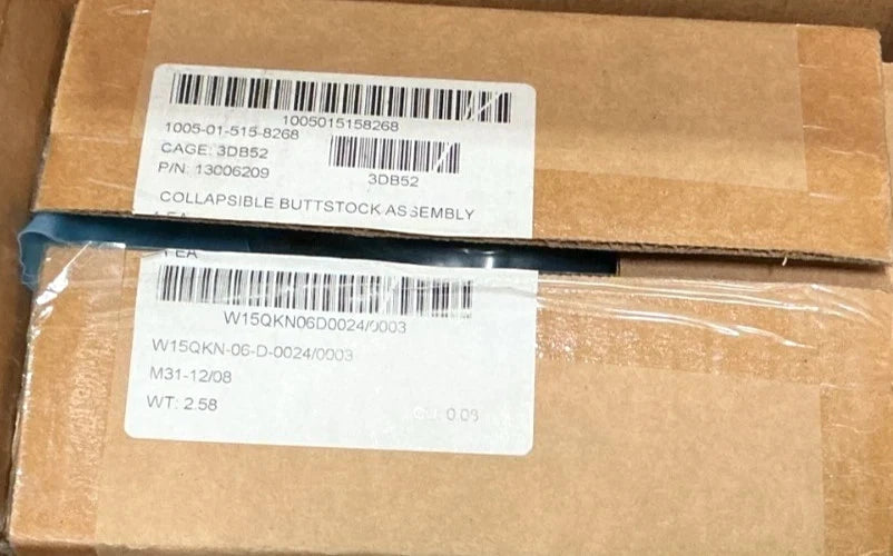 M249 SAW LMG SYSTEM SHOULDER MODULAR COLLABSIBLE STOCK OEM NOS 13006209 1005-01-515-8268
