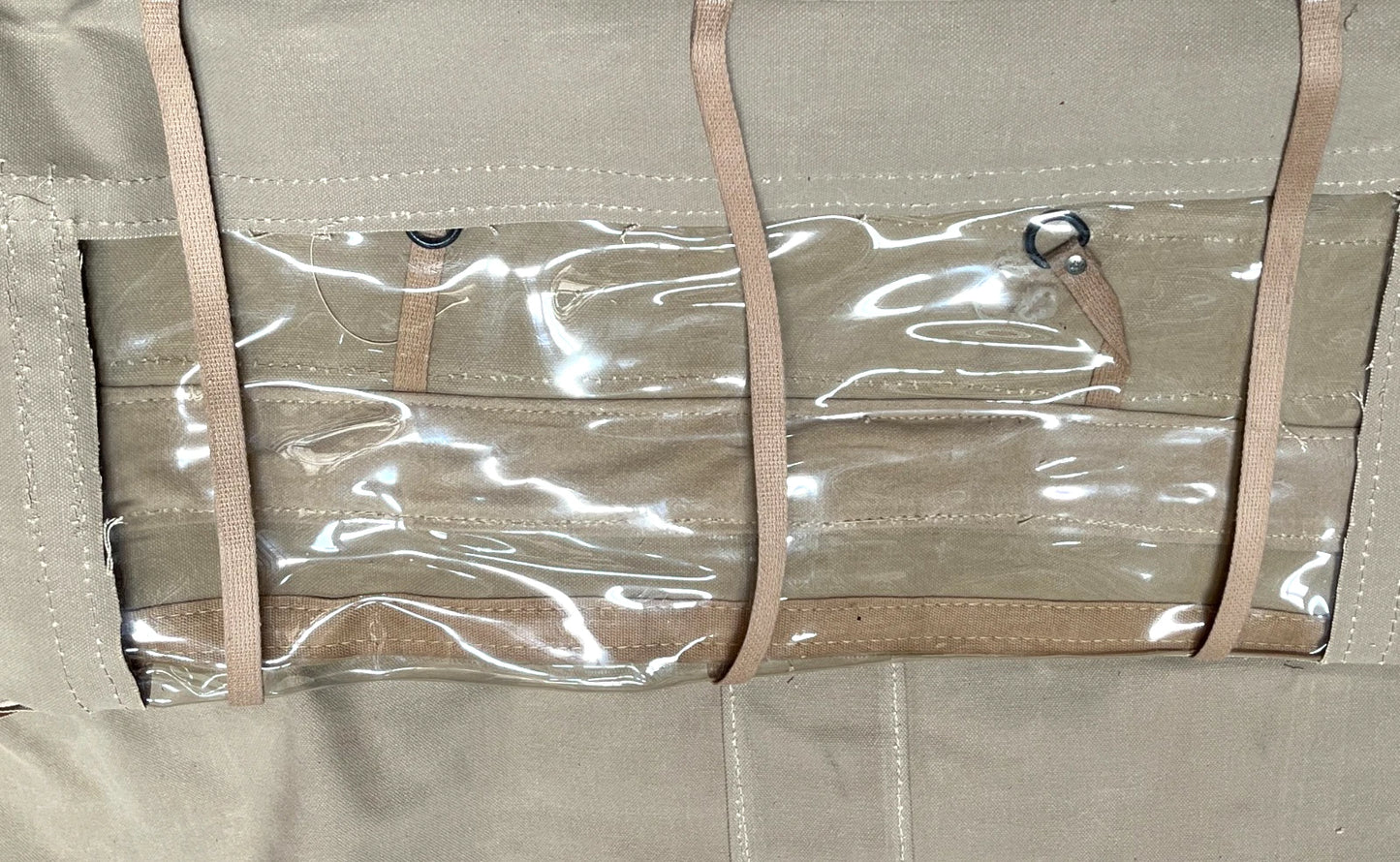 M35A2 2.5 TON TAN CANVAS CAB COVER 12300649 2540-01-155-0104