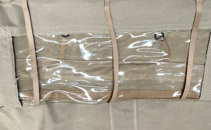 M35A2 2.5 TON TAN CANVAS CAB COVER 12300649 2540-01-155-0104