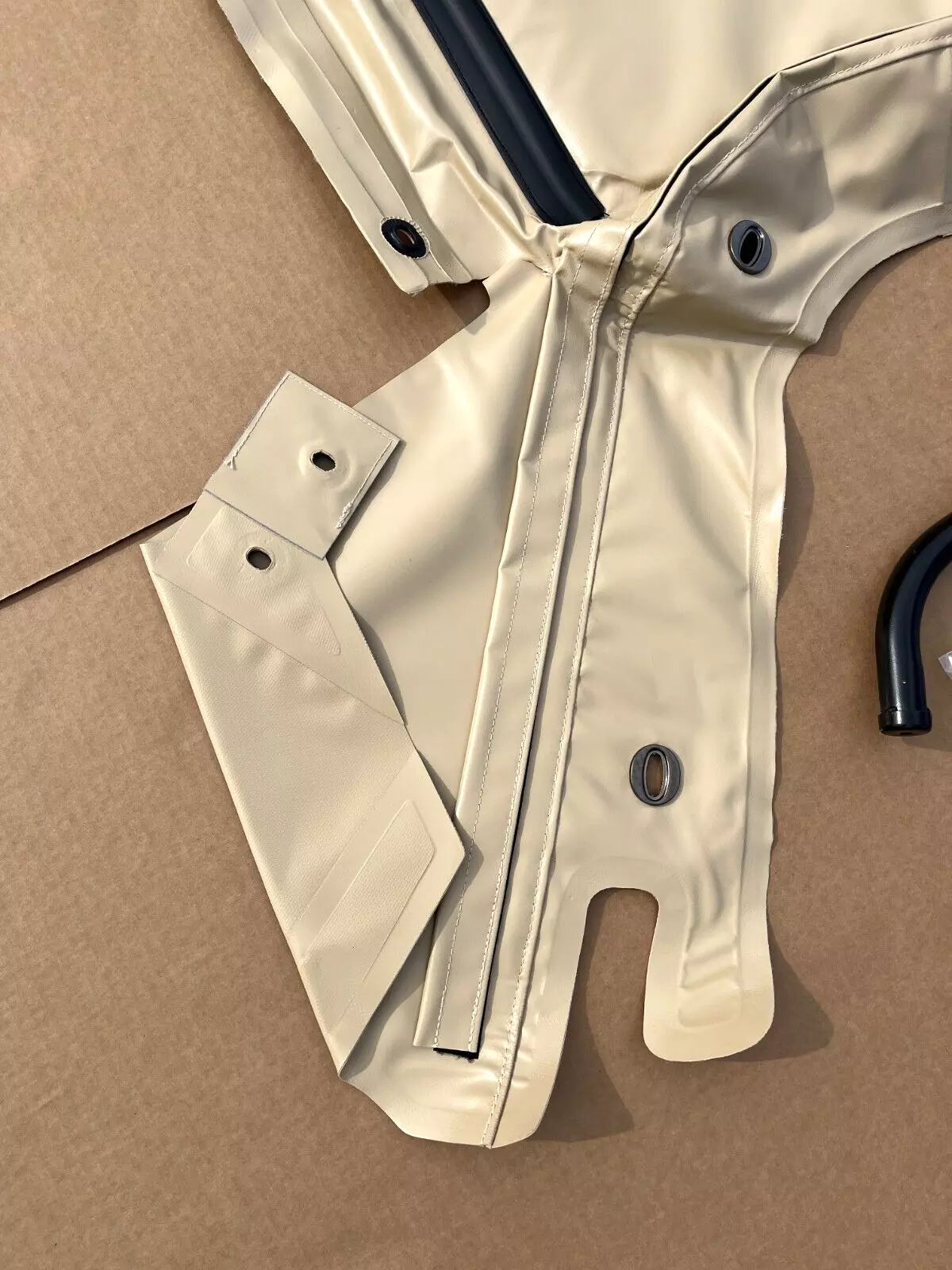 M998 HMMWV HUMVEE 2 MAN TAN SOFT TOP KIT 2 DOOR SET CURTAIN BOW RAIL HARDWARE