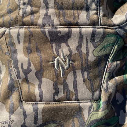 NOMAD OUTDOOR x MOSSY OAK HUNTING HOODIE CAMO GREENLEAF / BOTTOMLAND / S-XXL
