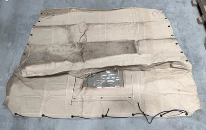 M35A2 2.5 TON TAN CANVAS CAB COVER 12300649 2540-01-155-0104