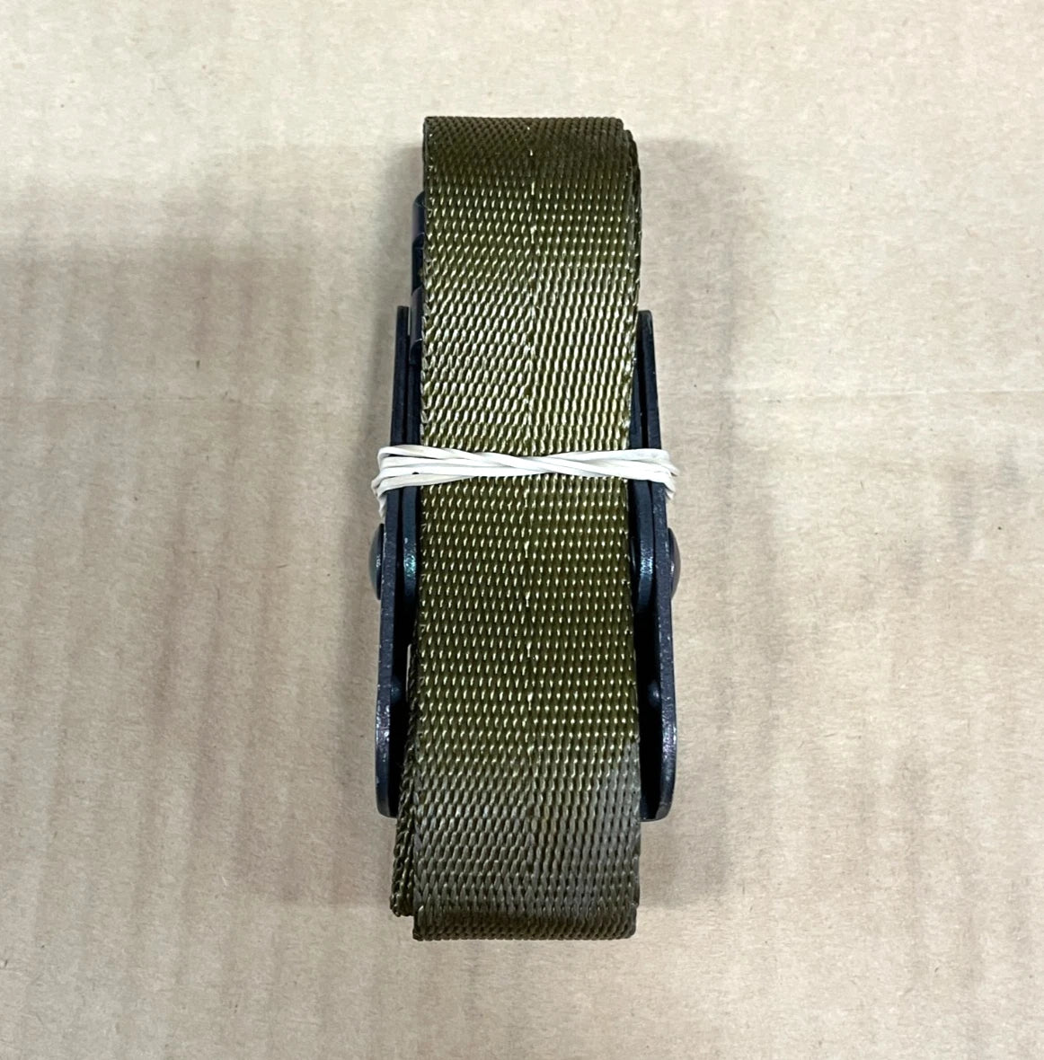 (4) M998 HMMWV HUMVEE STRAP OD GREEN WEBBING STRAP, WEBBING STORAGE RACK MILITARY STRAP