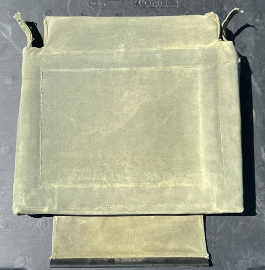 HMMWV M998 A1 HUMMER DRIVERS SEAT GREEN BOTTOM CUSHION 12342047