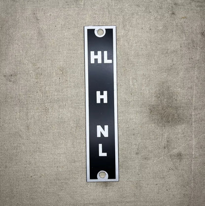 M998 HMMWV SHIFTER PLATE 9905-01-207-6304 12338433 5583355