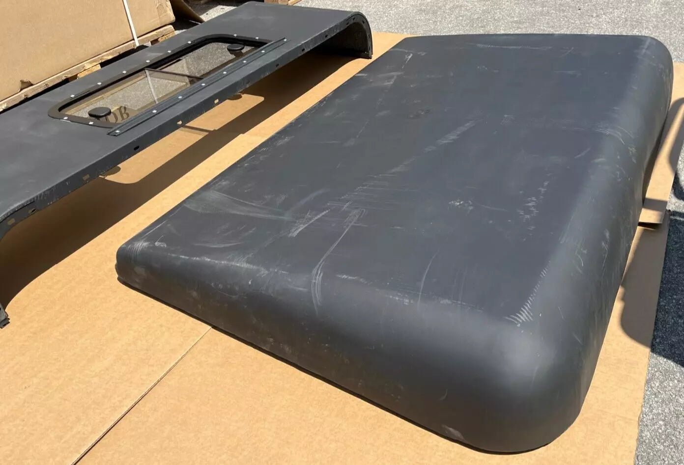 5 TON M35A2 CAB HARD TOP KIT  TOP AND BACK 5701443 2540-00-570-1443 2.5 TON HARD TOP