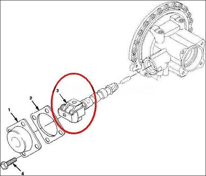 M939 5-TON SERIES TRUCK 23360C2 TRANSMISSION GOVERNOR 2AX974 2910-01-051-9444